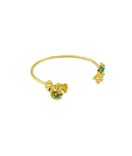 Pulsera  Aro Malva Esmeralda II.