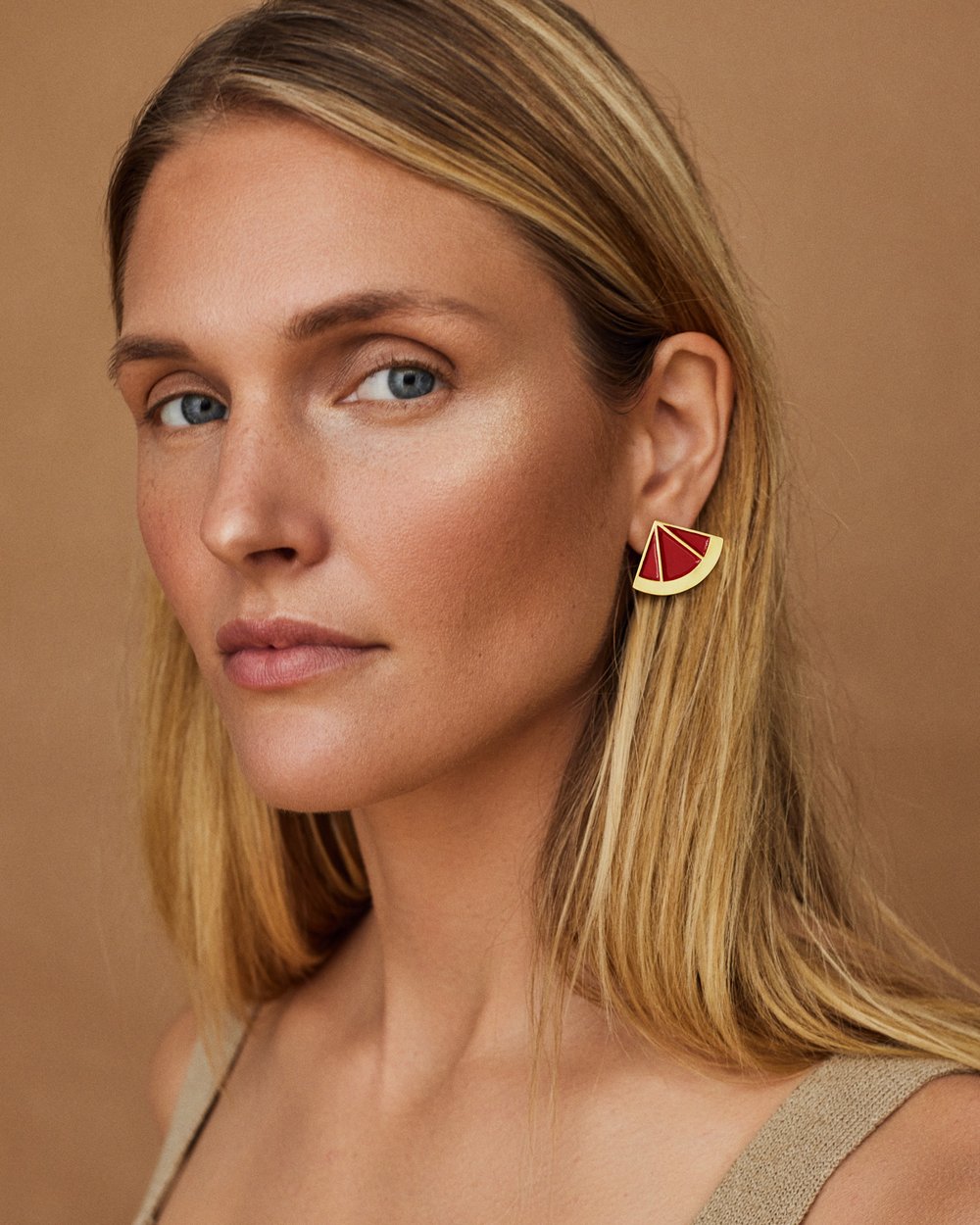 Aretes esmalte Twist